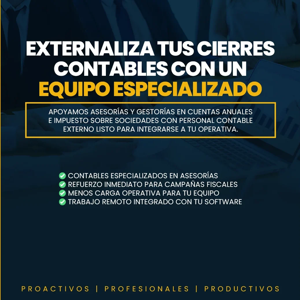 Externalizacion De Cierres Contables Contaflex Espana Telefono